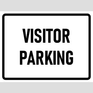 Parking Sign - 02BD-G0106 - Visitor Parking