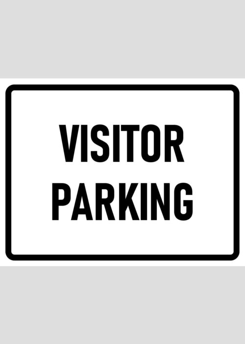 Parking Sign - 02BD-G0106 - Visitor Parking