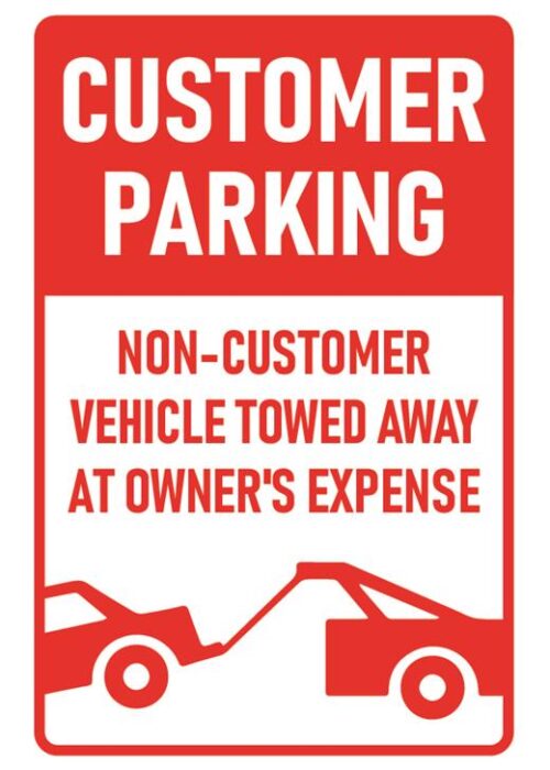 Parking Sign - 02BD-G0111 - Tow Away