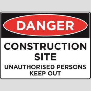 Site Safety Sign - 02BD-G0403 - Construction Site
